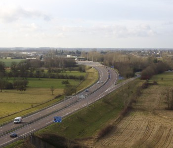 Vue du Château d'eau sur l'A 13