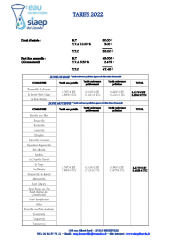 tarifs-2022